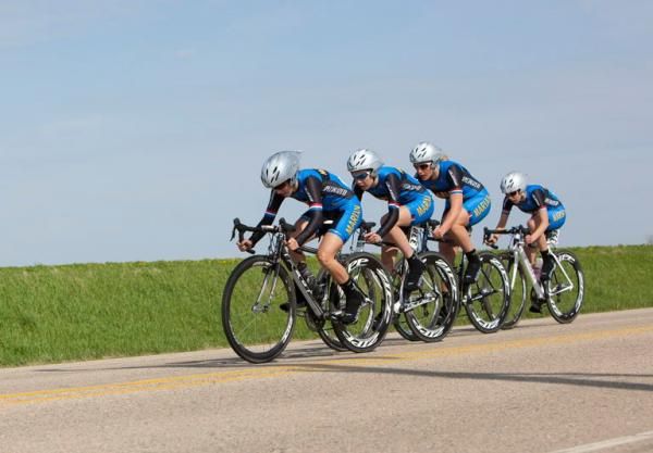 TTT team out on course