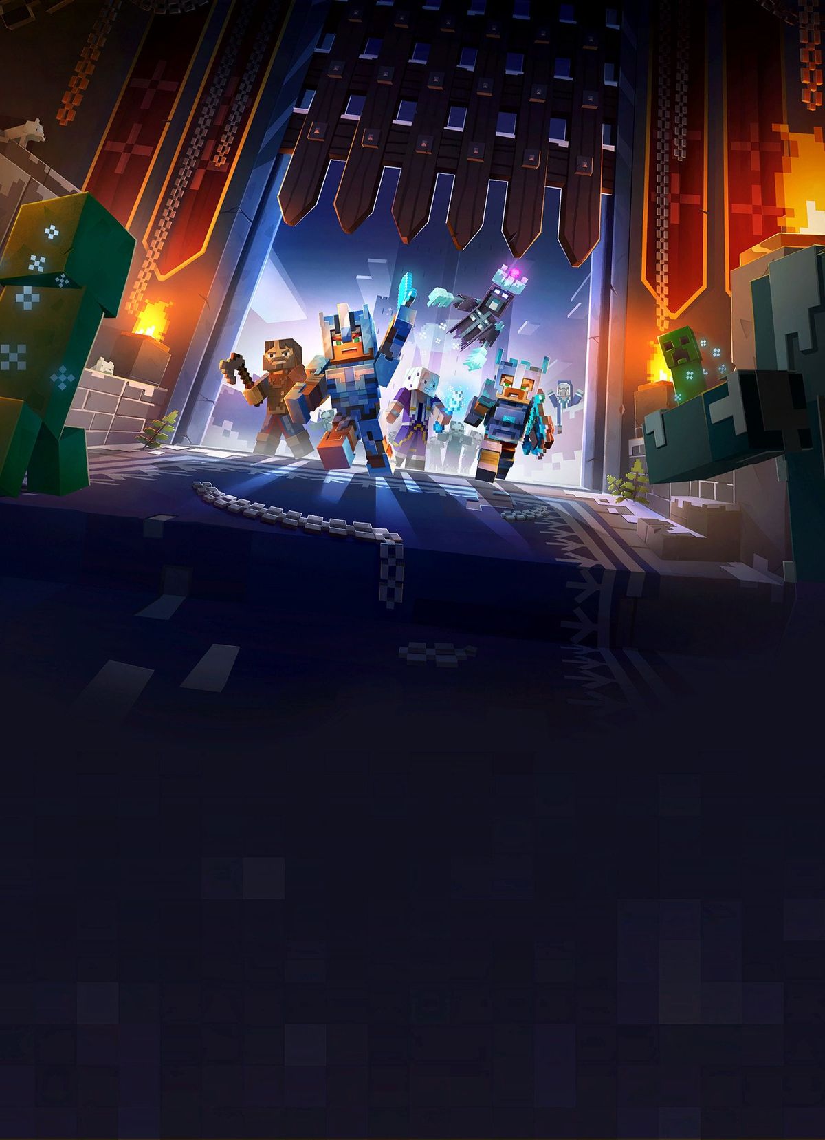 Minecraft Dungeons Dlc Creeping Winter Leak