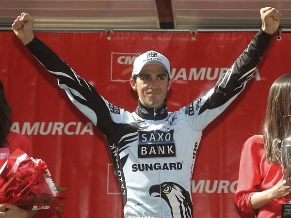 Alberto Contador (Saxo Bank Sungard) won the Vuelta Murcia overall.