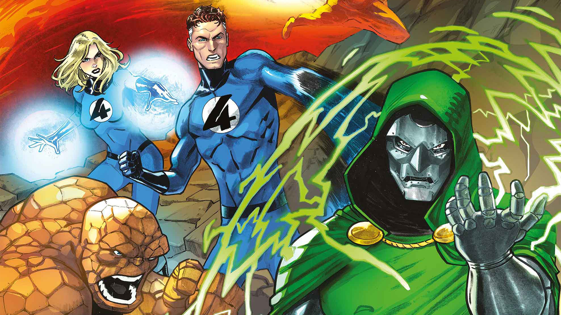 The Fantastic Four are back at the forefront of the Marvel Universe with a stunning recreation of Jim Lee's X-Men #1 cover and over 20 more homage variants