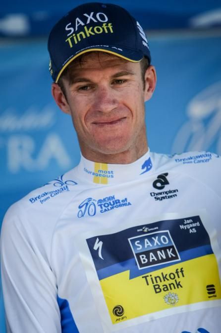 Michael Rogers (Saxo-Tinkoff) gets today's most courageous rider jersey