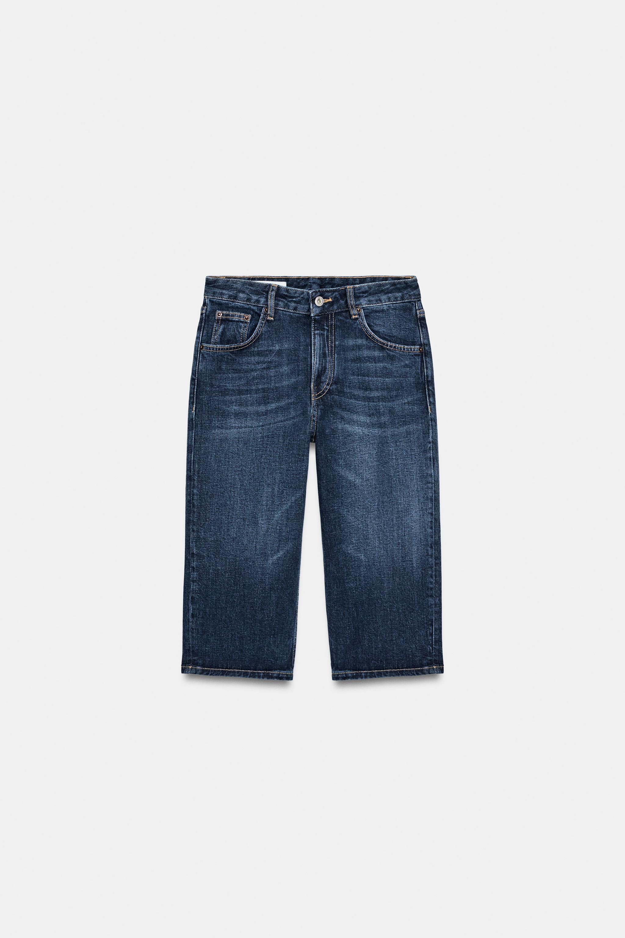 Trf Mid-Waist Capris Jeans