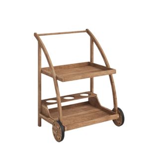 Zanna Solid Wood Bar Cart