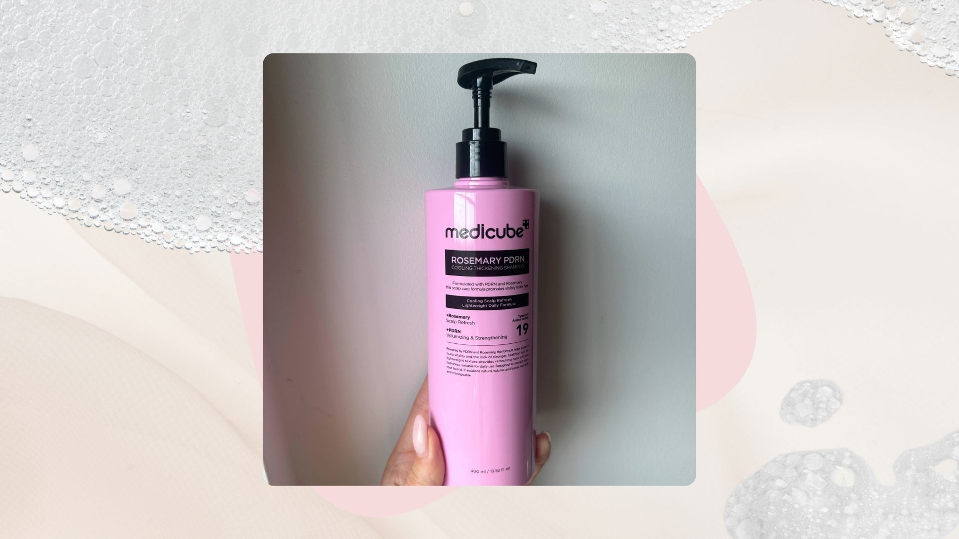 This K-beauty thickening shampoo was the most intense experience - but my hair has never looked better