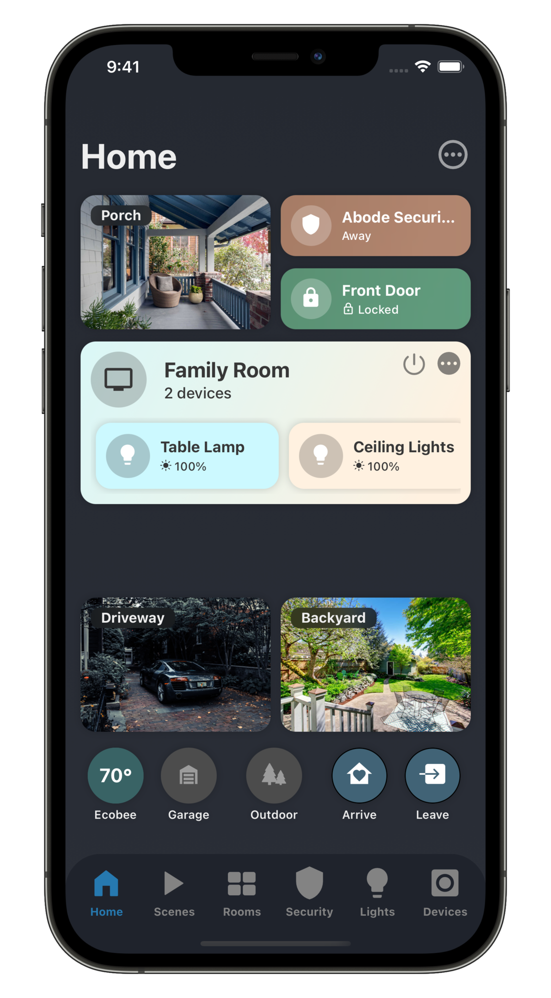 Sceneflow Home Dark Iphone