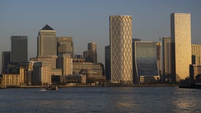 Skyline of Canary Wharf