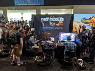 PAX West 2021: Neon Noodles booth