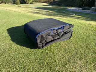 The Bag Boy T-660 Travel Cover folded up