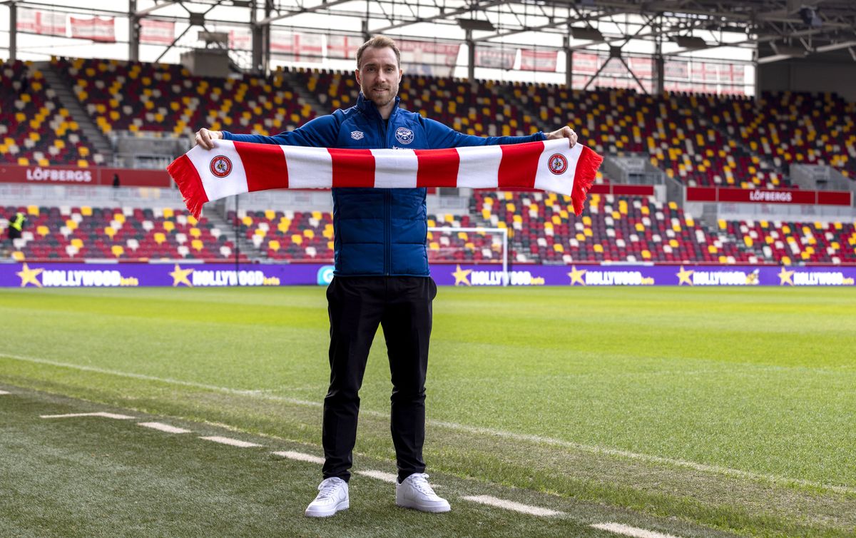 Christian Eriksen Unveiling – Brentford Community Stadium