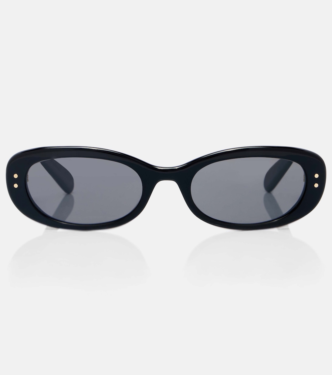 Dior Oblique B1i Oval Sunglasses in Black - Dior Eyewear