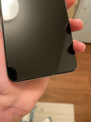 Scratched display on Motorola One 5G Ace