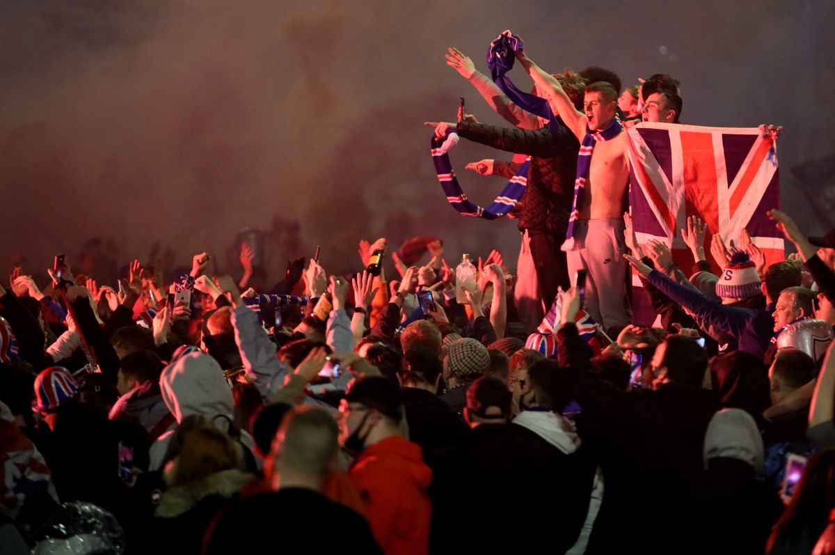 Rangers fans – Ibrox Stadium