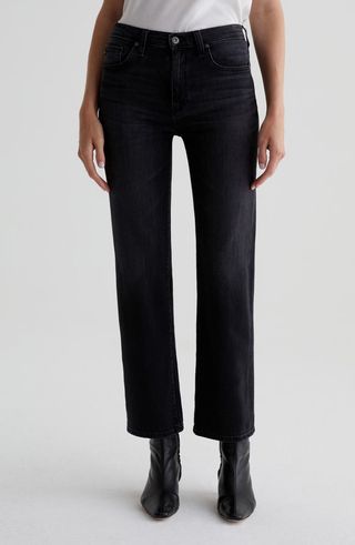 Brinley Mid Rise Classic Straight Leg Jeans