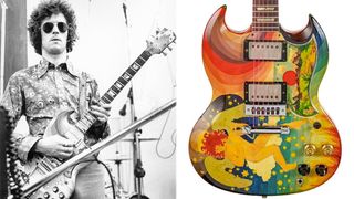Eric Clapton's 1964 Fool Gibson SG