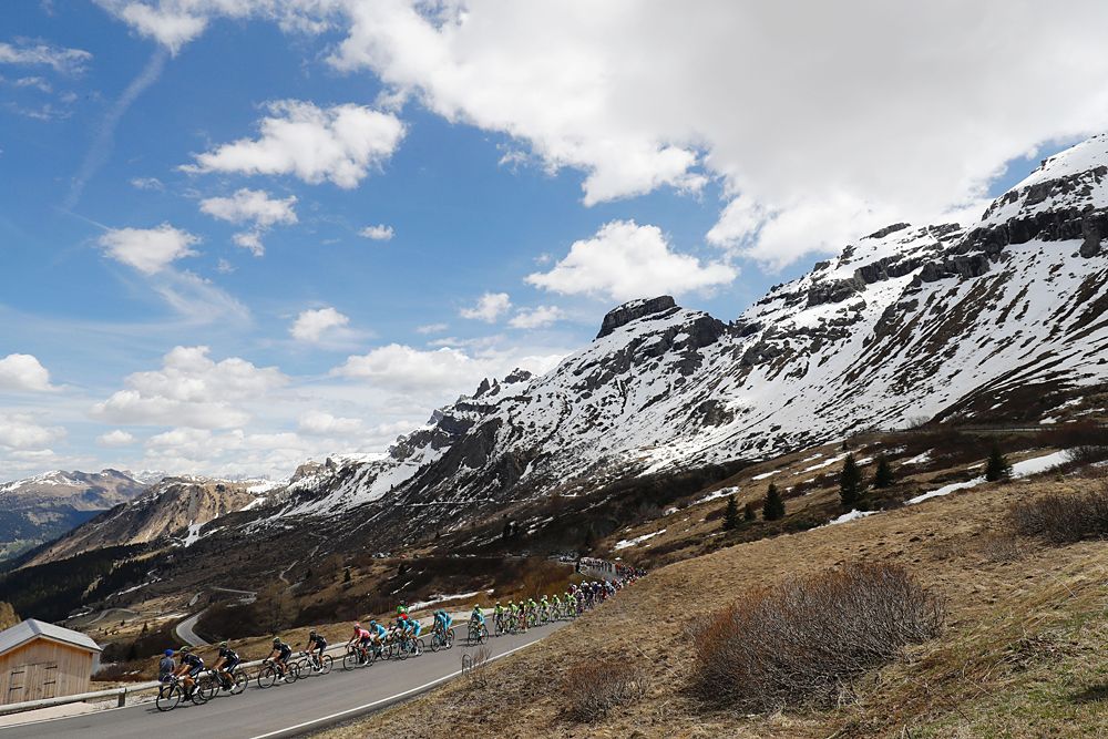 The Italian Dolomites stage 14 and the Giro d'Italia