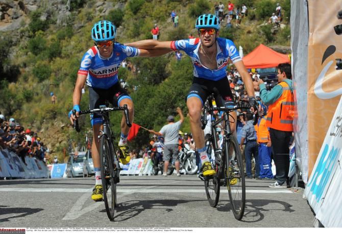 Phillip Gaimon (Garmin Sharp) was second overall at the conclusion of the race