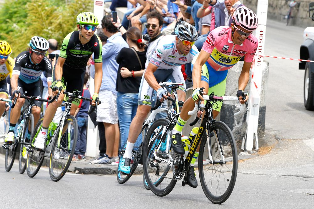 Alberto Contador (Tinkoff Saxo) out of the saddle