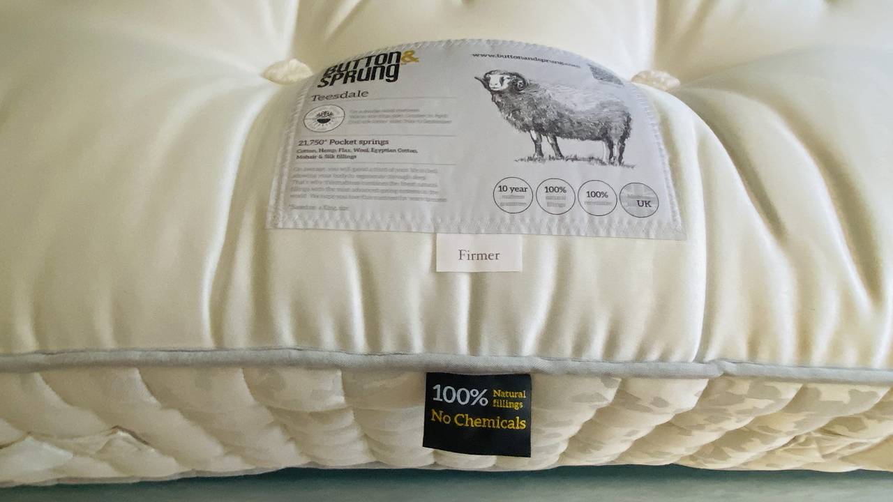 Button &amp;amp; Sprung Teesdale Pocket Sprung Mattress