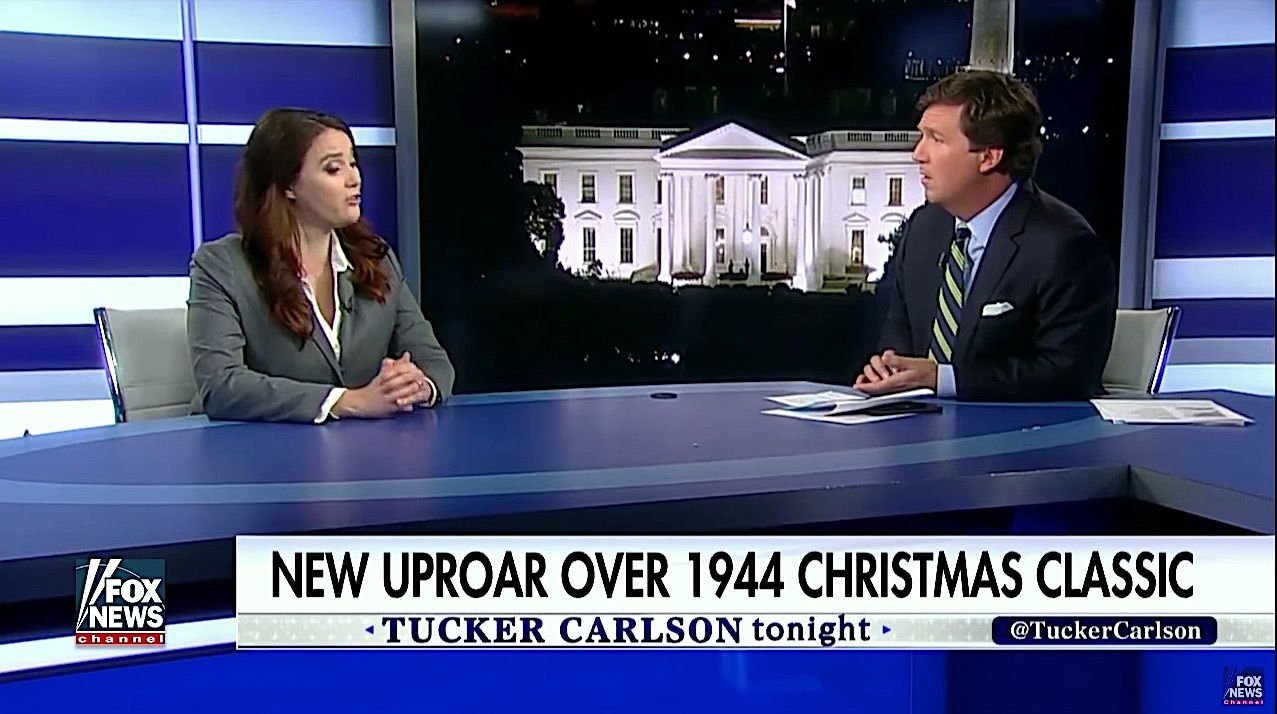 Tucker Carlson and Emily Crockett spar over &amp;quot;Baby, Its Cold Outside&amp;quot;