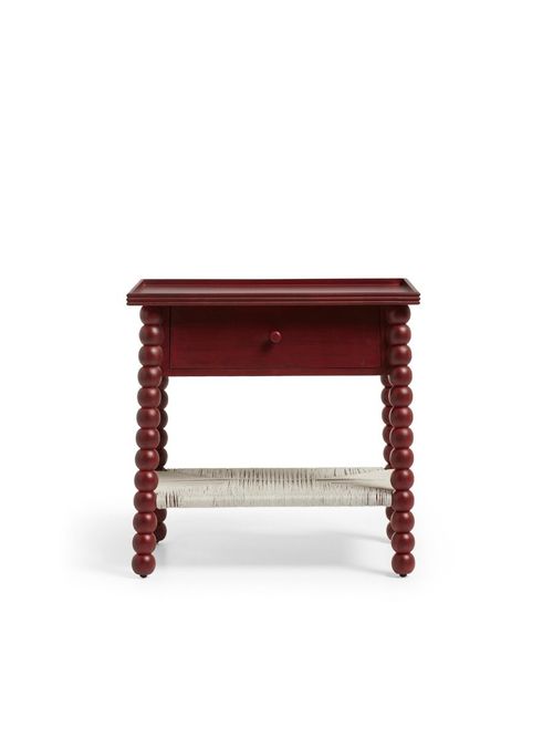Flectus Side Table - Brushed Red