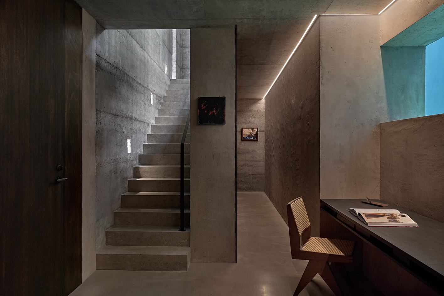 Karijini House, miinimalist moody house design