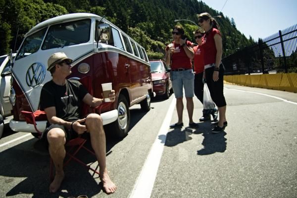 BC Bike Race supporters