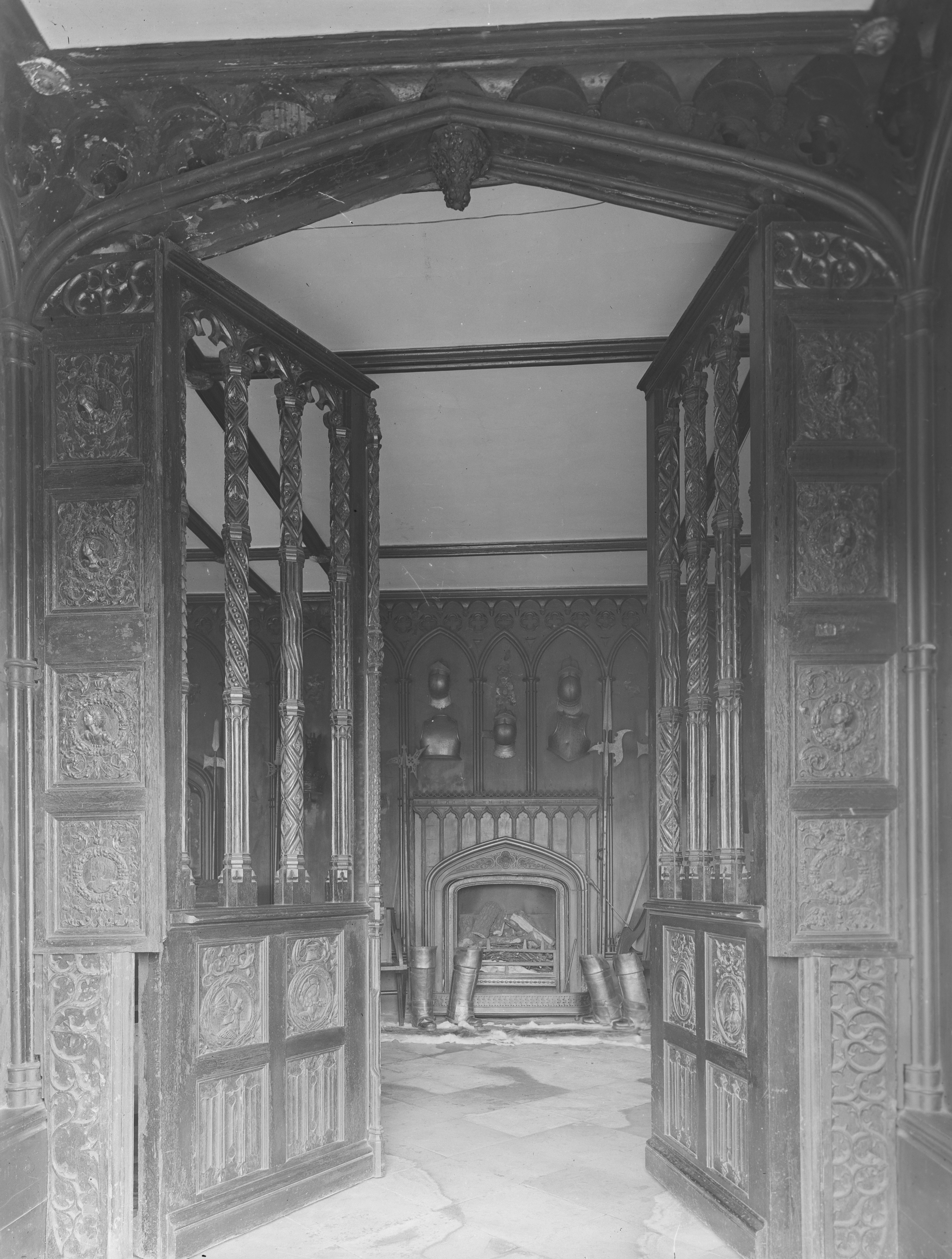 Long lost houses photographed for Country Life