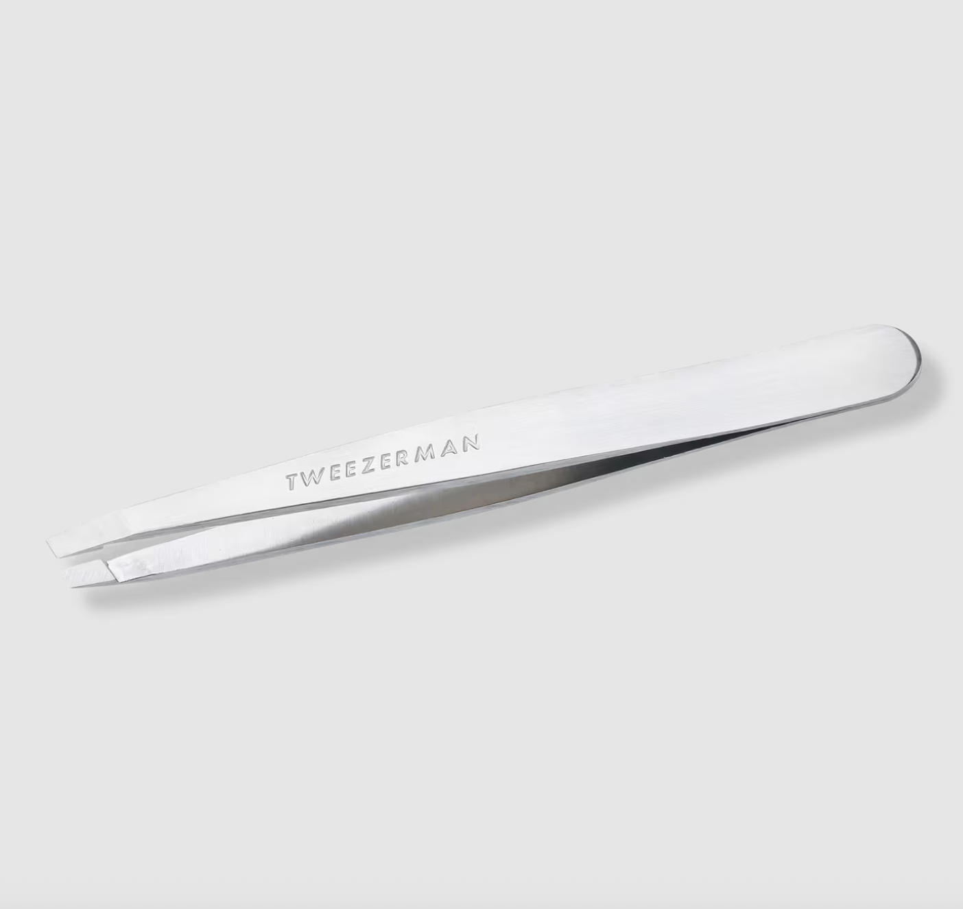 Tweezerman, Slant Tweezer - Platinum Silver