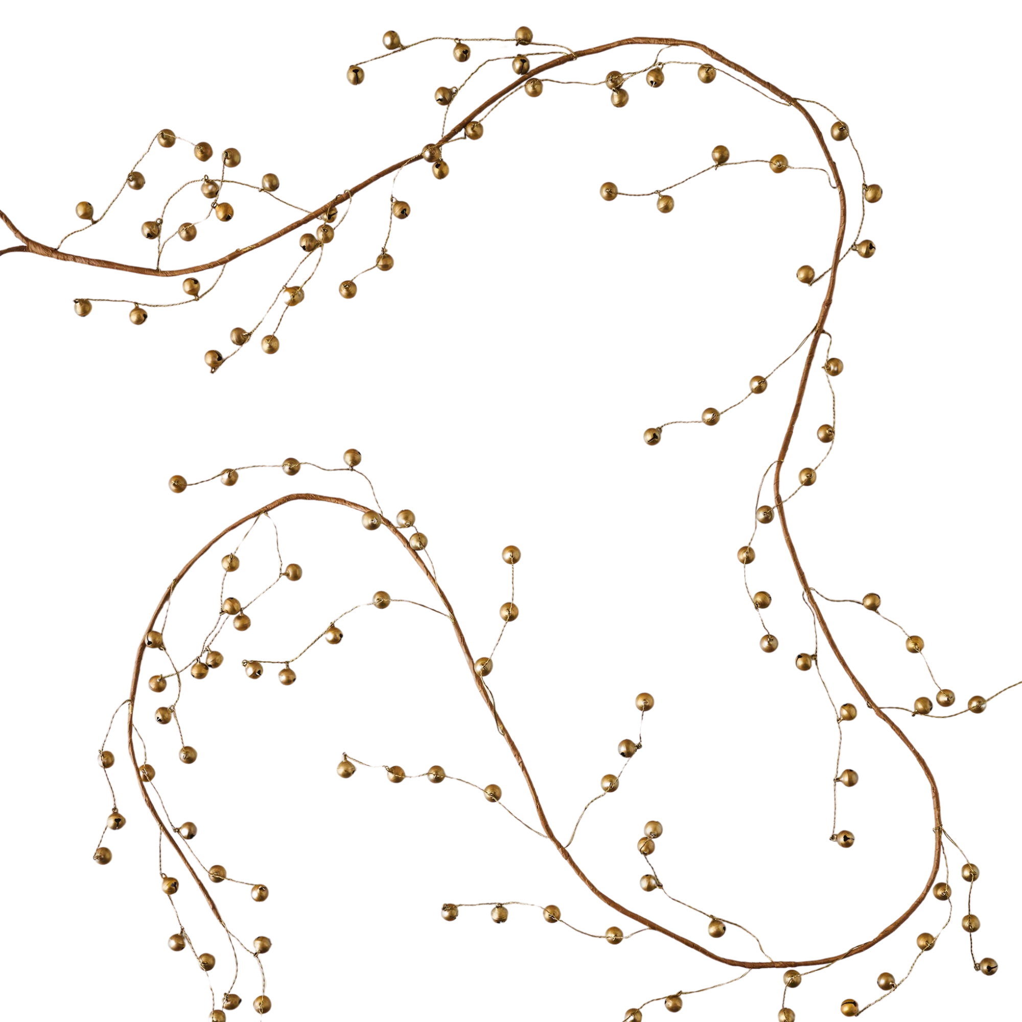 brass garland with small bells