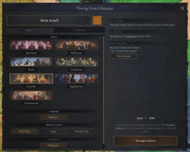 How To Build A Hybrid Culture In Crusader Kings 3: Royal Court | PC Gamer