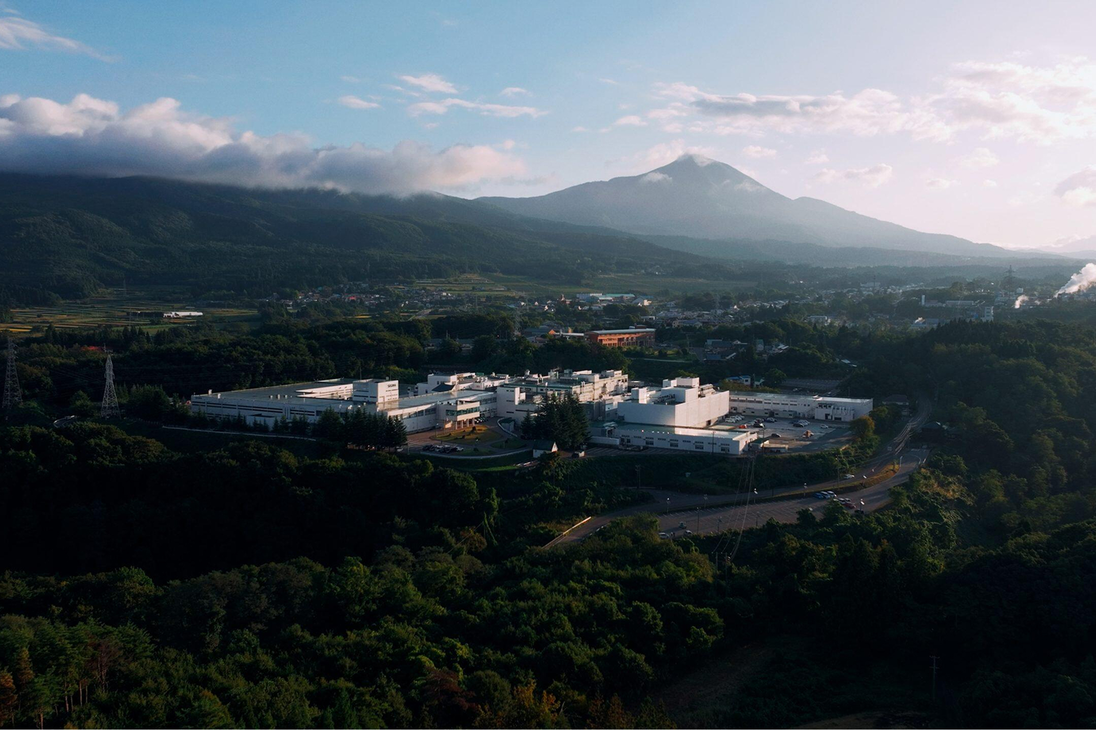 An image of the Sigma factory in Aizu, Japan