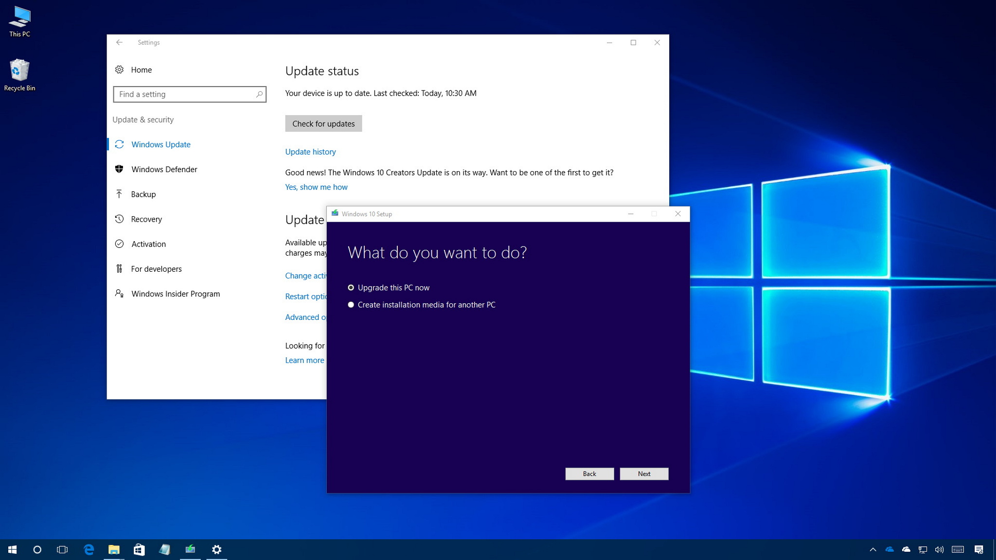 Defender виндовс 10. Операционная система Windows 10. Обновление Windows 10. Windows 10 creators update. Дефендер виндовс 10.