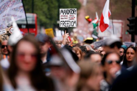 Protest in London