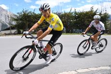 2024 Tour de Romandie: Juan Ayuso during the race