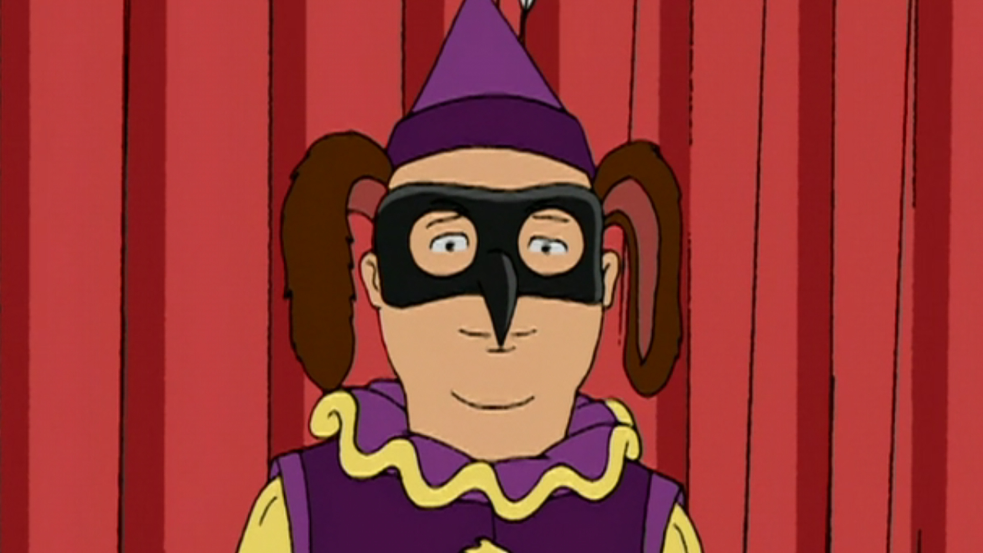 Bobby (Pamela Adlon) in a costume in King of the Hill
