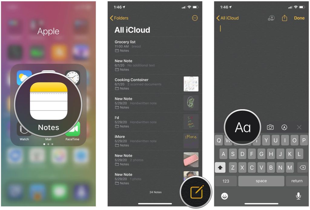 Ios Notes Text Box How to format Notes for the iPhone and iPad | iMore