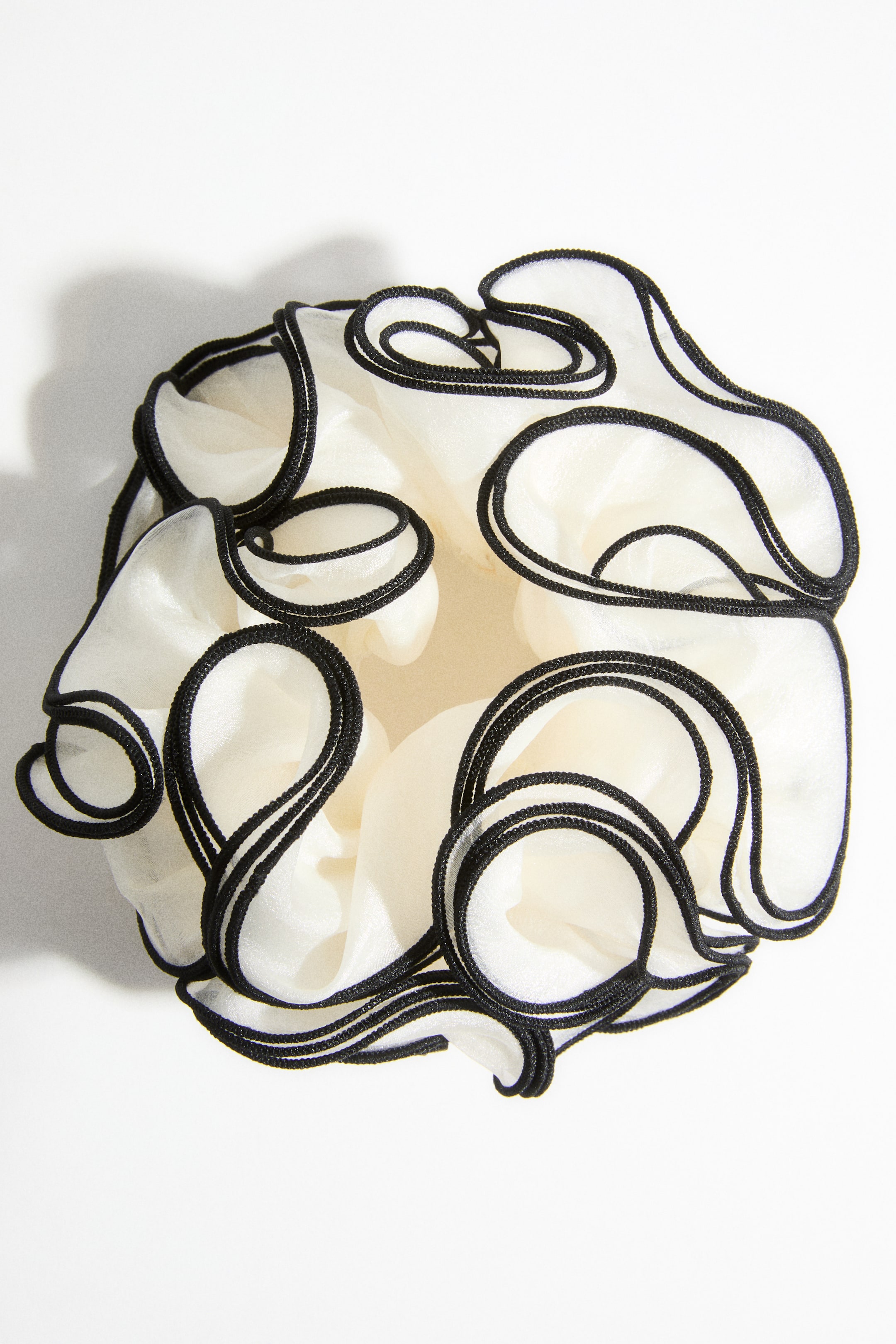 Chiffon Scrunchie - Cream