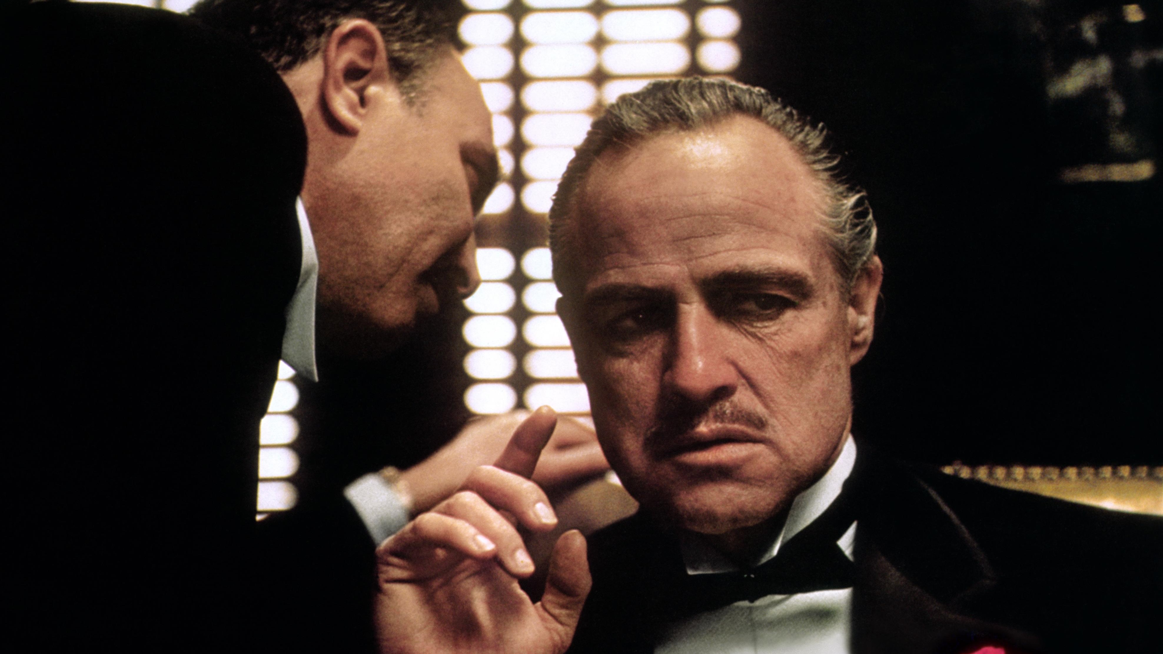 Marlon Brando in The Godfather