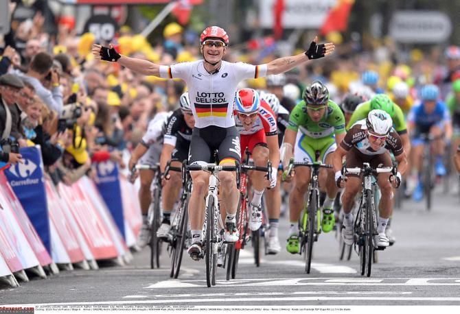Andre Greipel takes the stage win