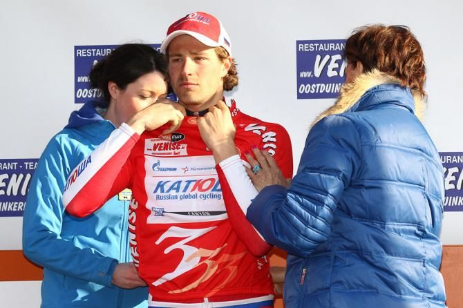 Marco Haller (Katusha) continues to lead the mountains classification