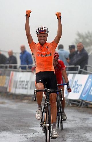 Sanchez wins! The Euskaltel rider took his second win of the Vuelta