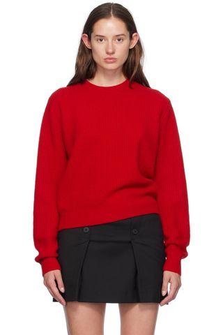 The Garment Red Como Knit Sweater