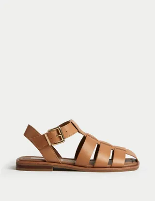 M&S Collection, Leather Strappy Sandals