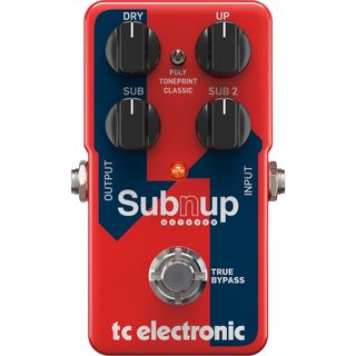 A TC Electronic Sub N Up octave pedal