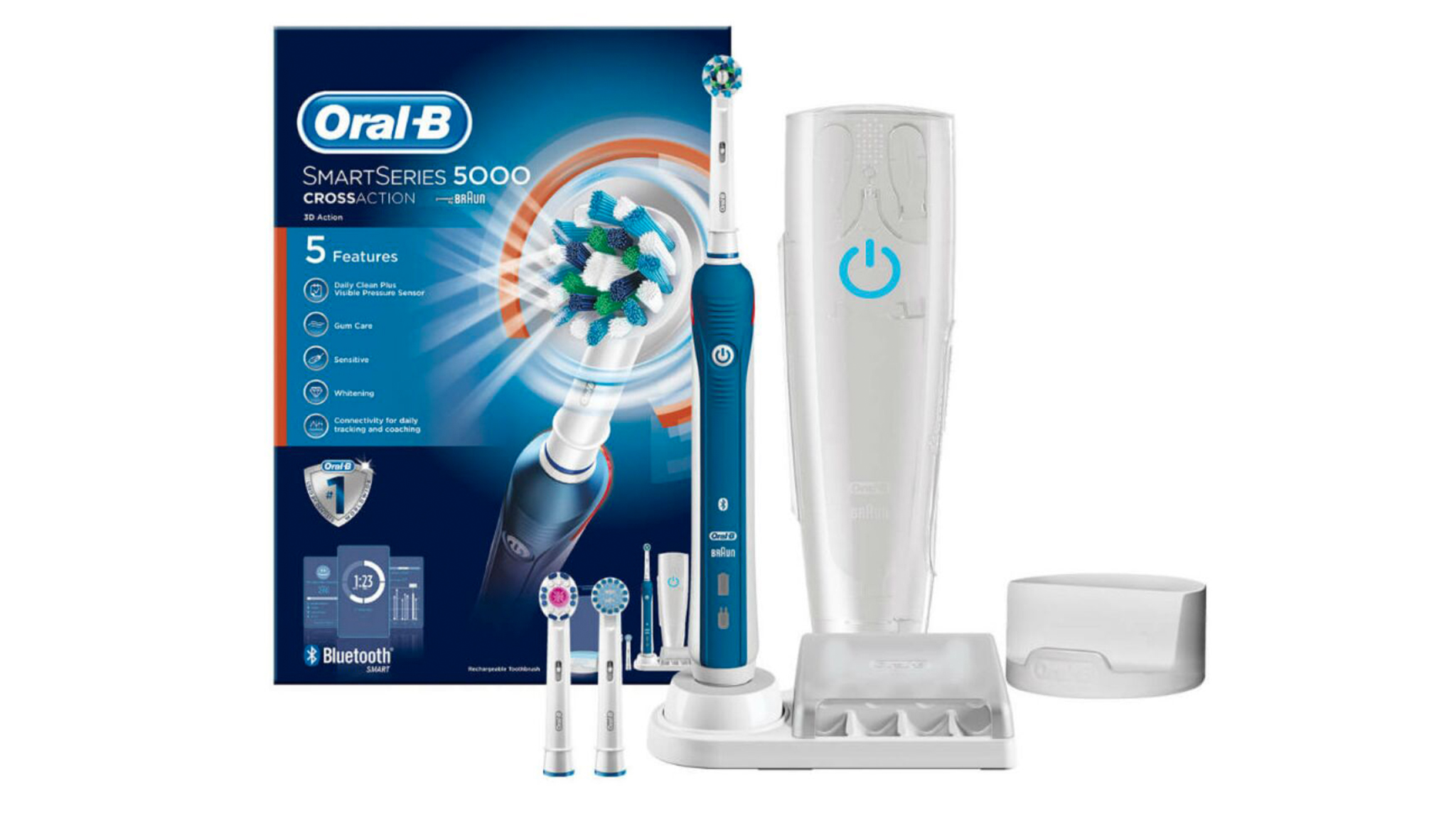 Oral-B CrossAction Smart 5 DUO 5900 Electric Toothbrush Set
