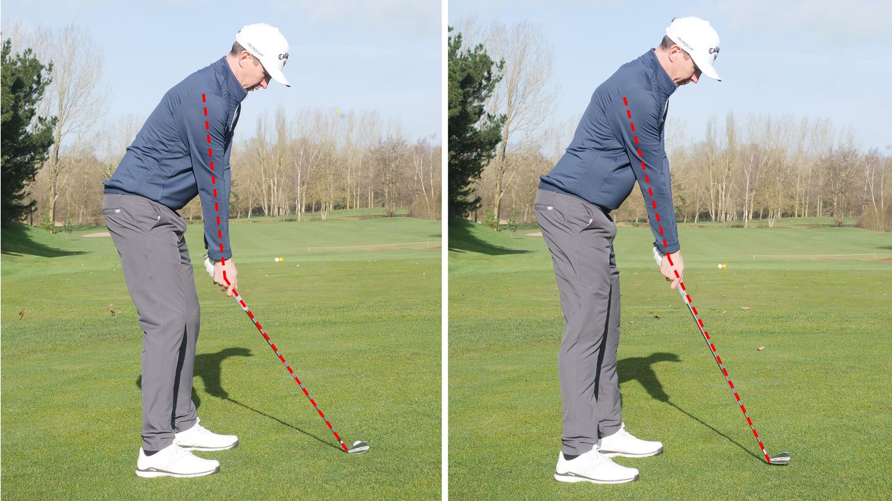 Single plane golf swing