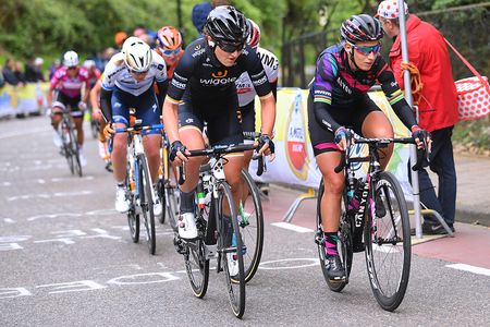 Elisa Longo Borghini and Pauline Ferrand Prevot