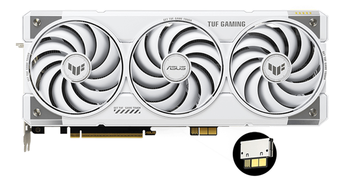 TUF Gaming GeForce RTX 5070 Ti 16GB GDDR7 BTF White Edition