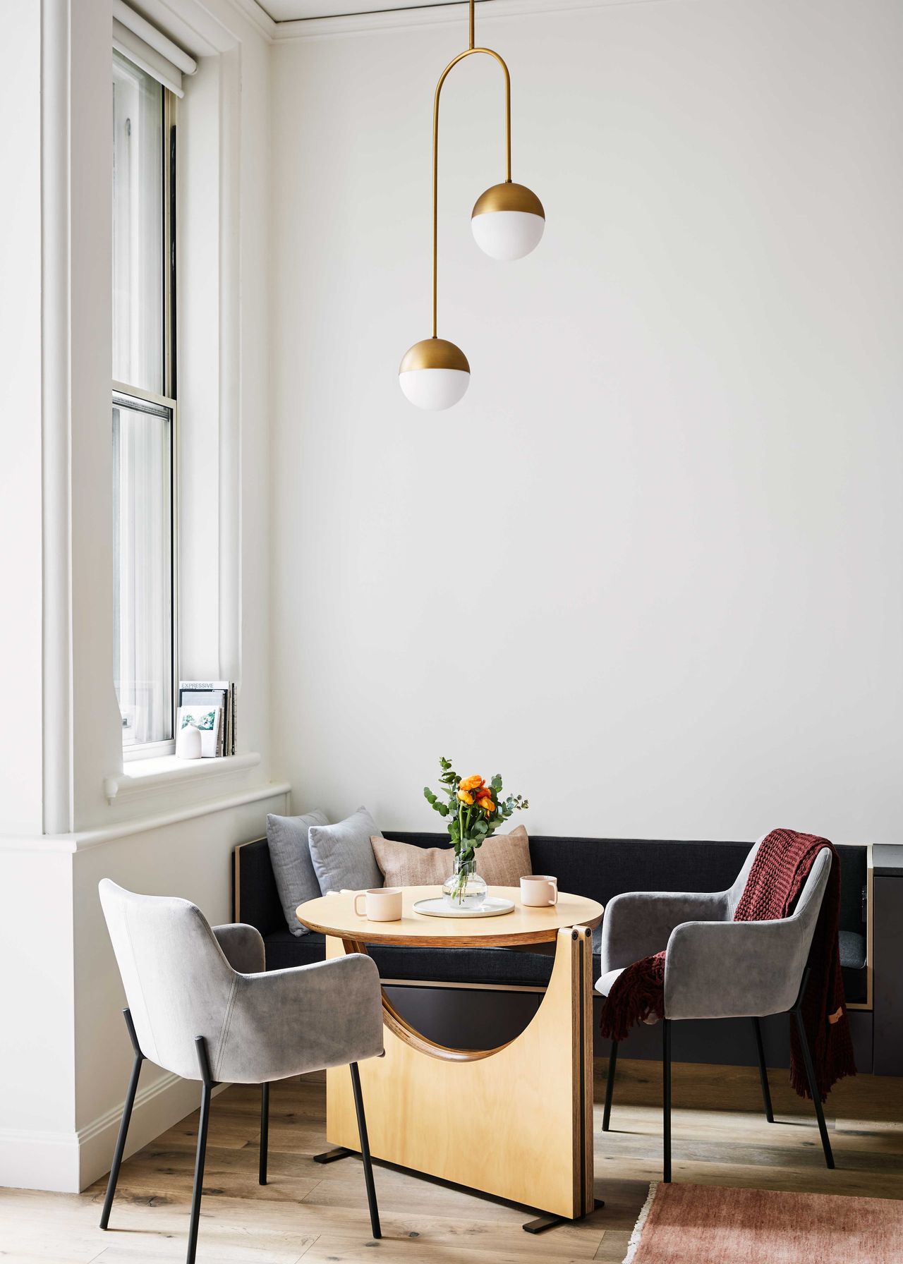 a fold out dining table