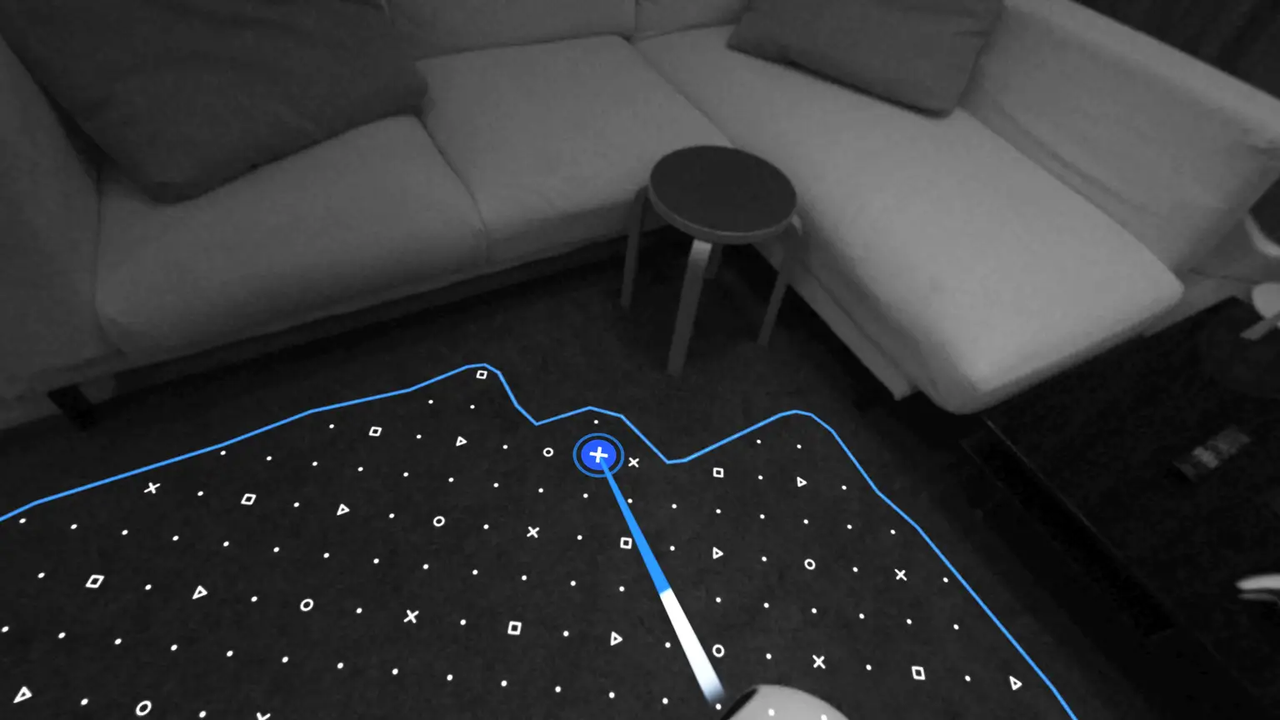 PSVR 2 customised area